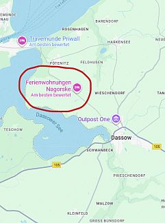 Ferienhaus Vakantiehuis Reethus Linda am Schloß Groß Schwansee, Dassow, Ostsee, Deutschland
