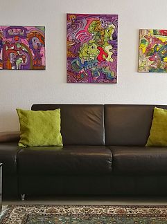 Apartment Appartement Studio Wohnung Terrassengarten, Bad Kissingen, Bavaria, Germany