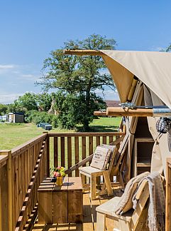 Tenthuis Bell tenten, Saint desire, Auvergne, Frankrijk