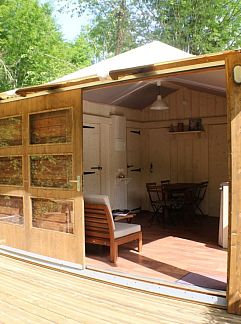 Zelthaus Safari Lodge XL, Saint-Constant, Auvergne, Frankreich
