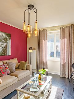 Ferienhaus Vakantiehuis "Men Meur" mit Blick auf das Wasser, Guilvinec, Bretagne, Frankreich