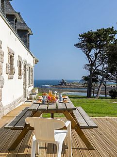 Ferienhaus Vakantiehuis Ebenerdiges Haus am Meer, Landunvez, Bretagne, Frankreich