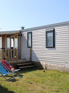 Zelthaus Free Flower Standaard, Ploemeur, Bretagne, Frankreich