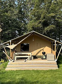 Zelthaus Nomad, Quimper, Bretagne, Frankreich