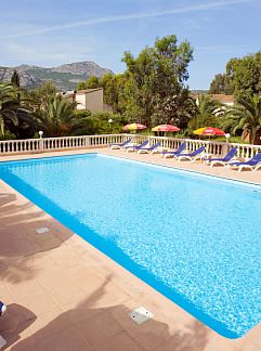 Ferienhaus Vakantiehuis Chalet 2 pers, Calvi, Korsika, Frankreich