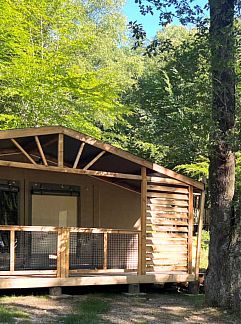 Ferienhaus Cabane Lodge Standaard, Treignac, Limousin, Frankreich
