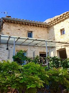 Appartement Appartement Maisonettewohnung mit Terrasse und Ausblick, Cornillon, Languedoc-Roussillon, France