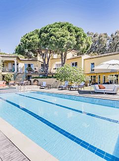 Chalet luxe mobilhome direct aan het strand, Ramatuelle, Provence / Cote d'Azur, France