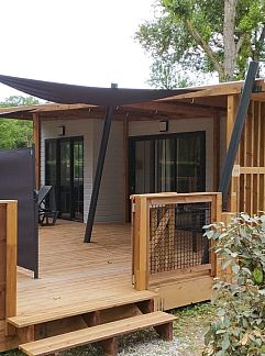 Zelthaus Ecolodge «toilé Standard», Saint-Maime, Provence / Cote d'Azur, Frankreich