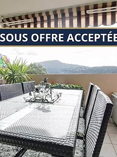 Appartement Appartement Oberseite der Villa Les Tilleuls, Carros, Provence / Cote d'Azur, Frankreich