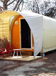 Zelthaus «Freeflower», Manosque, Provence / Cote d'Azur, Frankreich