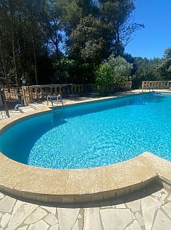 Ferienhaus Vakantiehuis Provence 5 pers 2 Zimmer Schwimmbad Tennis, Grans, Provence / Cote d'Azur, Frankreich