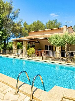Ferienhaus Vakantiehuis Studiowohnung mit Terrasse - Pool, Tennis, Boul, Grans, Provence / Cote d'Azur, Frankreich