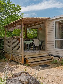 Ferienhaus Safari Lodge + Teeny Lodge, Saint-Antonin-Noble-Val, Midi-Pyrenees, Frankreich
