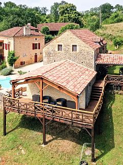 Ferienhaus Vakantiehuis Les Grèzes, Montcabrier, Midi-Pyrenees, Frankreich