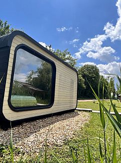 Ferienhaus Spa Horizon Cabin, Bâgé-Dommartin, Rhone-Alphes, Frankreich