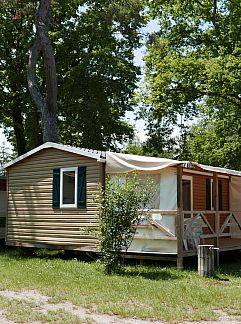 Zelthaus Trappeur Tent, Excenevex, Rhone-Alphes, Frankreich