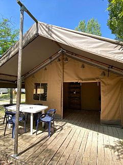 Zelthaus Lodge PREMIUM, Lussas, Rhone-Alphes, Frankreich