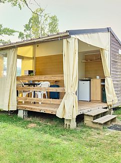 Zelthaus Lodge COSY, Lussas, Rhone-Alphes, Frankreich