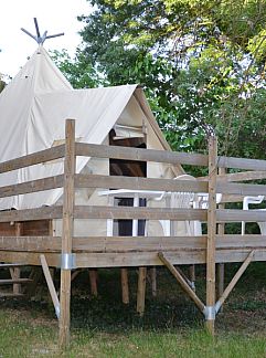 Zelthaus Lodge COSY, Lussas, Rhone-Alphes, Frankreich