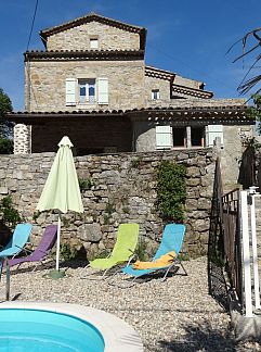 Ferienhaus Vakantiehuis "La Source" mit Pool, Banne, Rhone-Alphes, Frankreich