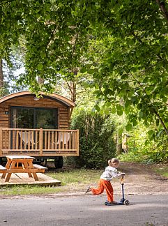 Zelthaus Tente Trappeur, Rambouillet, Paris, Frankreich