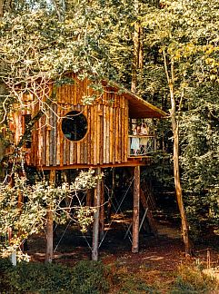 Vakantiewoning Cabane Spa Amarante, Saint-Léger-aux-Bois, Picardie, Frankrijk