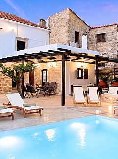 Logement de vacances Vakantiehuis Neue Villa Myre 3, Privater Pool und 3 Wohnunge, Argiroupoli, Crète, Grèce