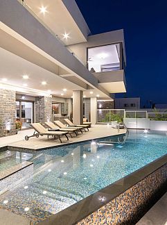 Logement de vacances Vakantiehuis Ferienvilla "Jupiter Views" mit Infinity Pool, Koutsouras, Crète, Grèce