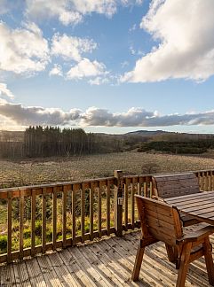 Ferienhaus Vakantiehuis Bonnie View Lodge, Bridge of Marnoch, Schottland, Großbritannien