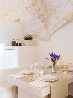 Ferienhaus Vakantiehuis Antike Villa mit privatem Pool, Spa und türkis, Ostuni, Apulien / Puglia, Italien