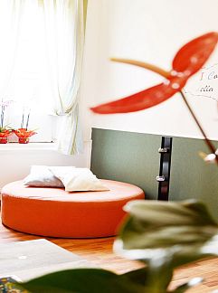 Logement de vacances Vakantiehuis Zimmer 'Rose' mit Balkon, Caltagirone, Sicile, Italie