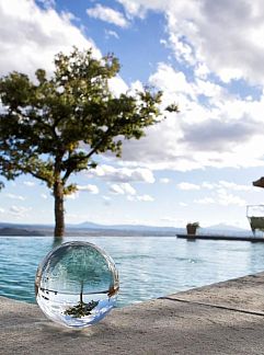 Logement de vacances Vakantiehuis Ferienvilla 'Michelangelo' mit privatem Pool, Brolio, Toscane / Elba, Italie