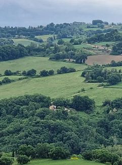 Appartement Agriturismo Countryhouse Montesoffio, Barchi, Umbrien / Marken, Italien