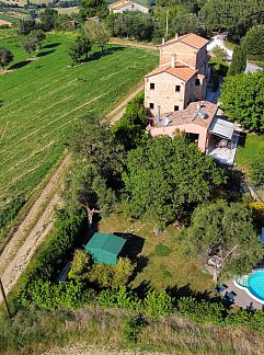 Ferienhaus Vakantiehuis "Haustierfreundliches 'Cottage Glicini' mit Poo, Ostra, Umbrien / Marken, Italien