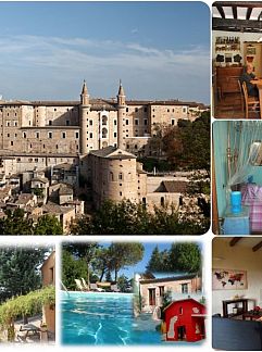 Vakantiewoning Vakantiehuis Green Wellness House, Urbino, Umbrië / Marche, Italië