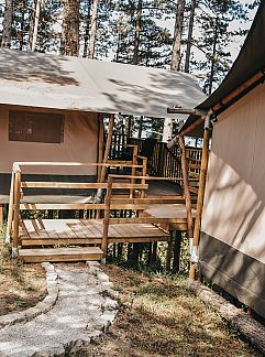 Tenthuis Safaritent, Monte Santa Maria Tiberina, Umbrië / Marche, Italië