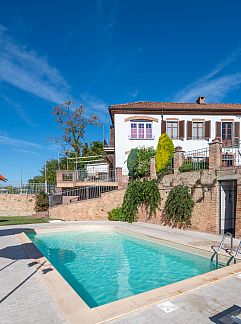 Ferienhaus Vakantiehuis Grappolo + Margherita, Cossombrato, Piemont, Italien