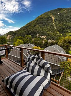 Zelthaus Big Oak Lodge, Arsiè, Veneto / Venedig, Italien