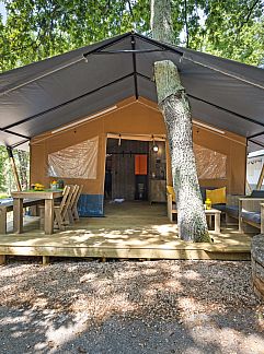 Séjour en tente Safaritent Lodge, Novigrad, Istrie, Croatie