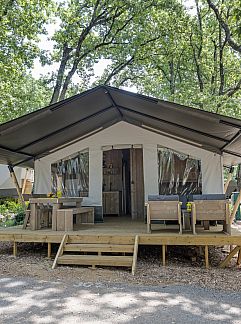 Séjour en tente Safaritent Lodge, Novigrad, Istrie, Croatie