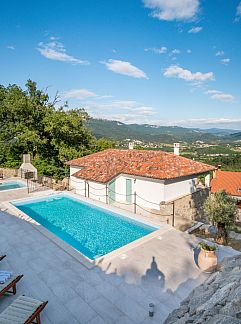 Ferienhaus Vakantiehuis mit eigenem Pool, Buzet, Istrien, Kroatien
