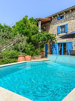 Ferienhaus Vakantiehuis Ferienvilla "Nina" mit eigenem Pool, Dračevac, Istrien, Kroatien