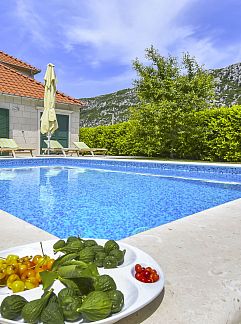 Ferienhaus Vakantiehuis mit privatem Pool, Zagvozd, Dalmatien, Kroatien