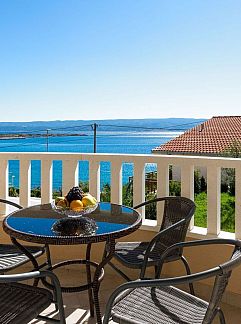 Appartement Appartement Große Ferienwohnung in Duće mit Privatem Balko, Dugi Rat, Dalmatien, Kroatien