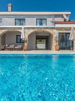 Ferienhaus Vakantiehuis Beautiful villa Maris with pool, Polaca, Dalmatien, Kroatien