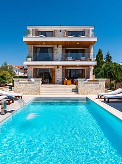Ferienhaus Vakantiehuis Beautiful villa Maris with pool, Polaca, Dalmatien, Kroatien