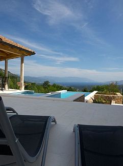 Ferienhaus Vakantiehuis Ferienvilla mit privatem Pool, Bribir, Kvarner, Kroatien