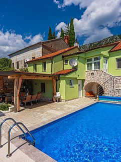 Ferienhaus Vakantiehuis Ferienvilla mit privatem Pool, Bribir, Kvarner, Kroatien