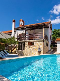Ferienhaus Vakantiehuis Villa "Adria" mit Garten, Grill und Terrasse, Garica, Kvarner, Kroatien
